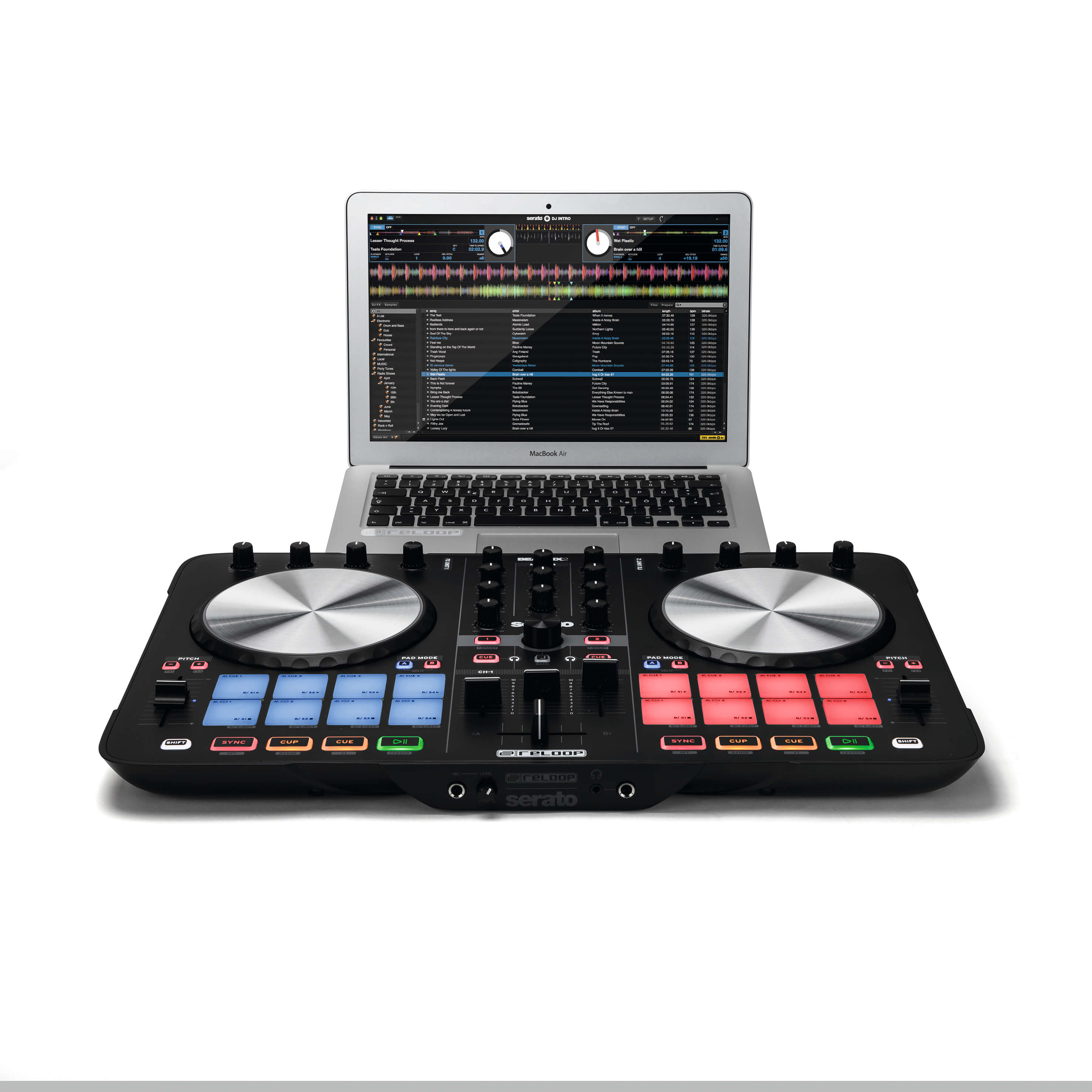 Reloop BEATMIX 2 Professional 2 Channel DJ Controller With Serato