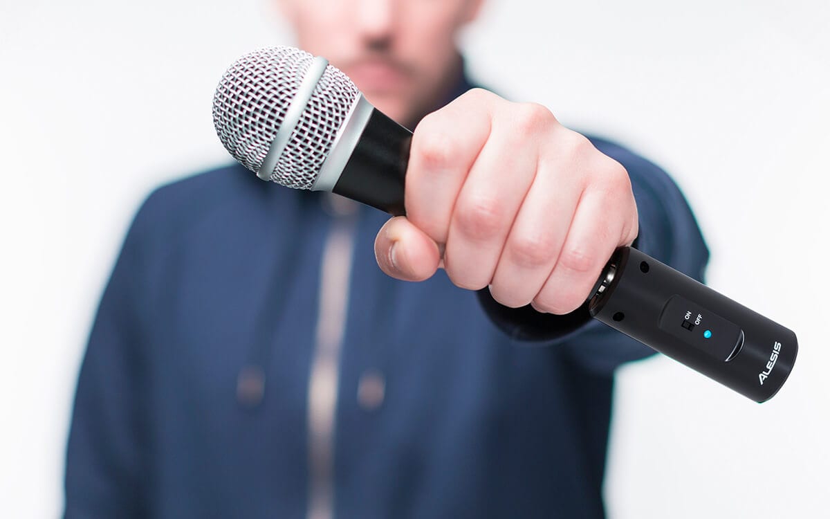 Alesis MICLINK WIRELESS Digital Wireless Microphone Adapter HyTek