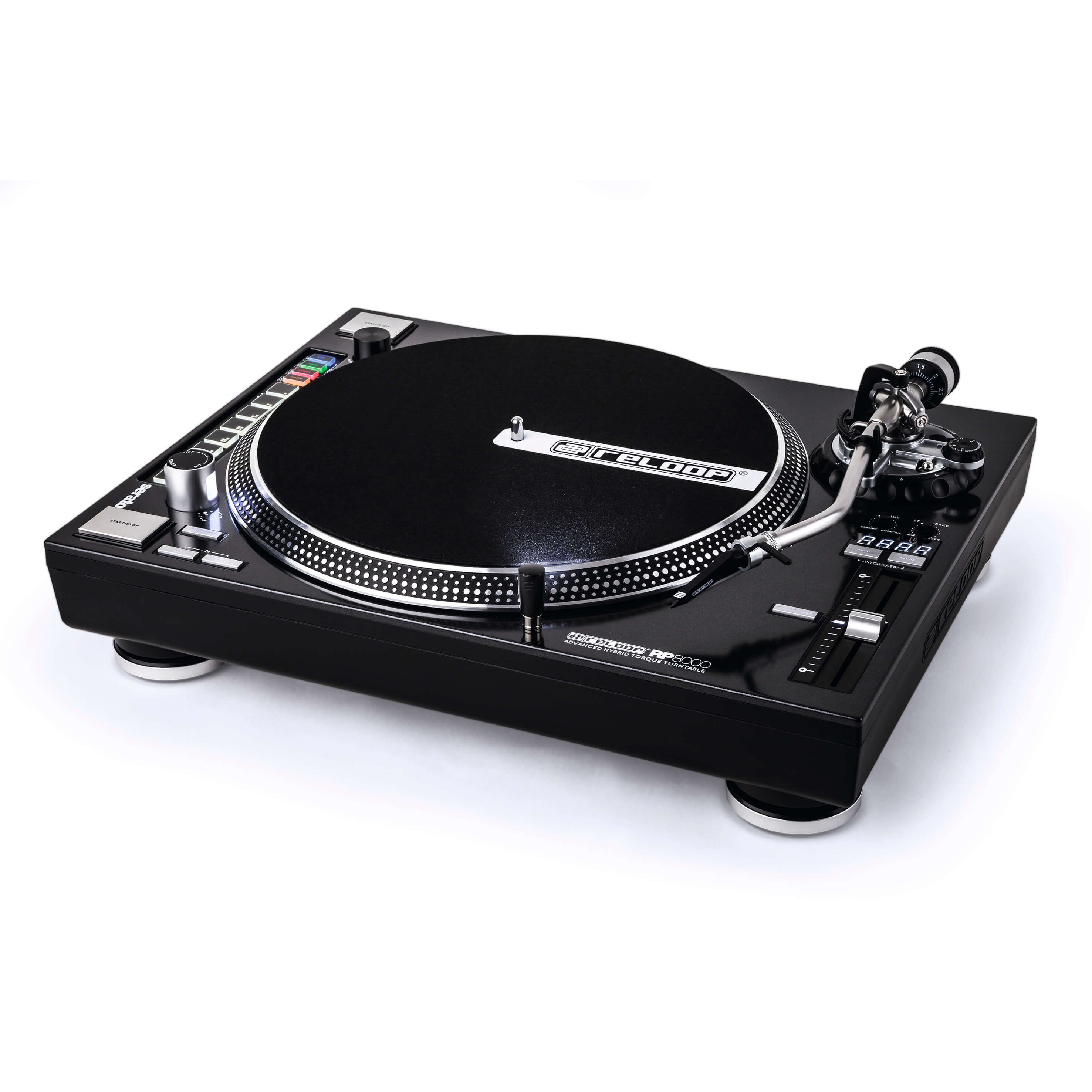 Reloop RP8000 Advanced Hybrid Torque Digital DJ Turntable With Midi Controls HyTek Electronics
