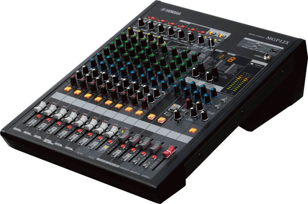 Yamaha MGP12X 12 Channel Mixer With Dual Digital Effects Processors