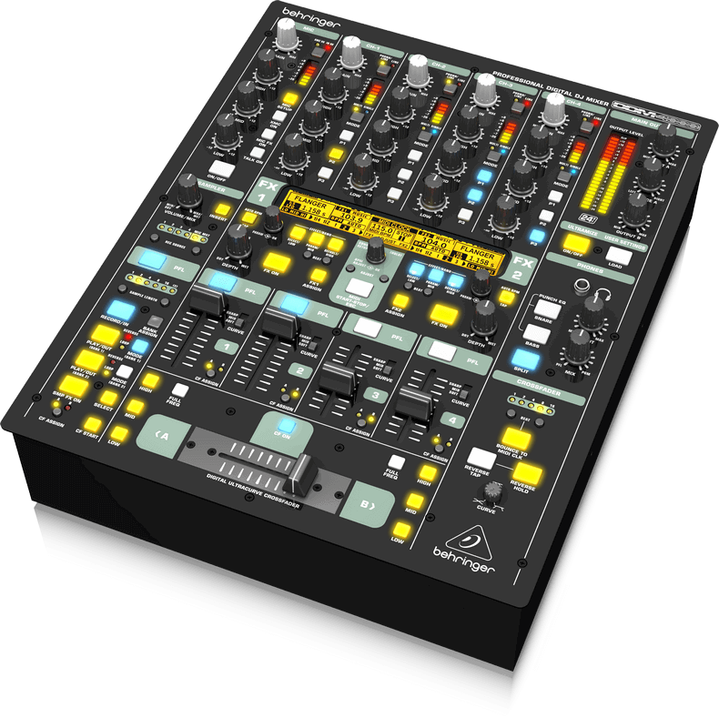 Behringer DDM4000 Ultimate 5Channel Digital DJ Mixer With Sampler, 4