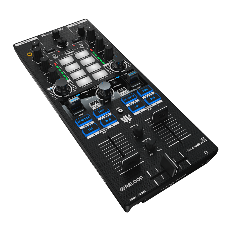 Reloop MIXTOUR PRO Portable Performance 4-Deck All-In-One DJ Controller - Image 5