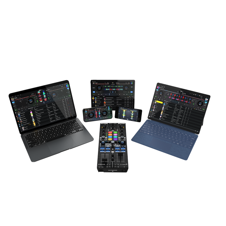 Reloop MIXTOUR PRO Portable Performance 4-Deck All-In-One DJ Controller - Image 8