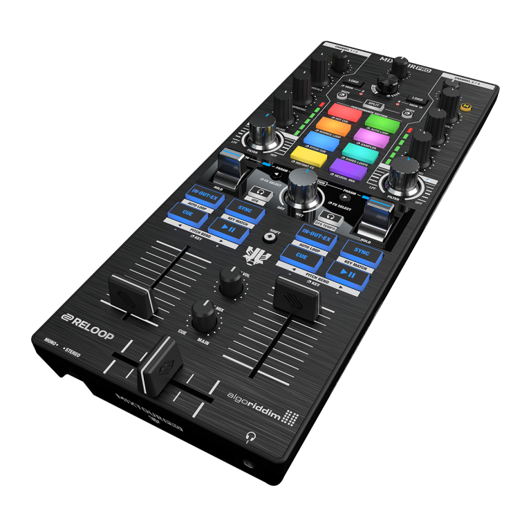 Reloop MIXTOUR PRO Portable Performance 4-Deck All-In-One DJ Controller - Image 2