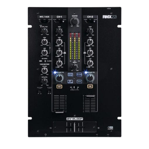 Reloop RMX-22i Professional 2 Channel Digital DJ Mixer