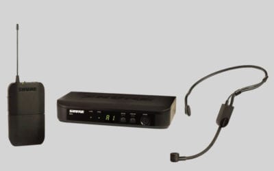 Shure BLX14UK/PGA31 Single Wireless Headset Belt Pack Microphone System
