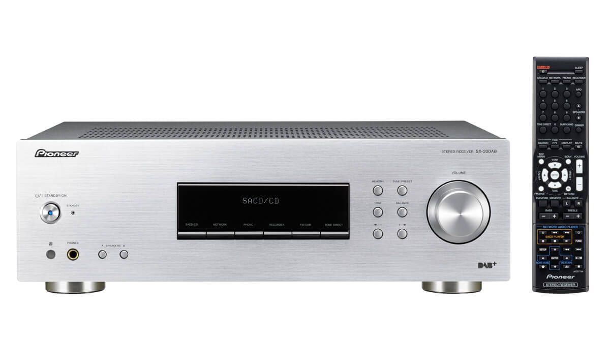 congestie Graan Absorberen Pioneer SX-20DAB 200W Stereo Receiver with DAB+, UKW/MW Tuner and Phono  Input - HyTek Electronics