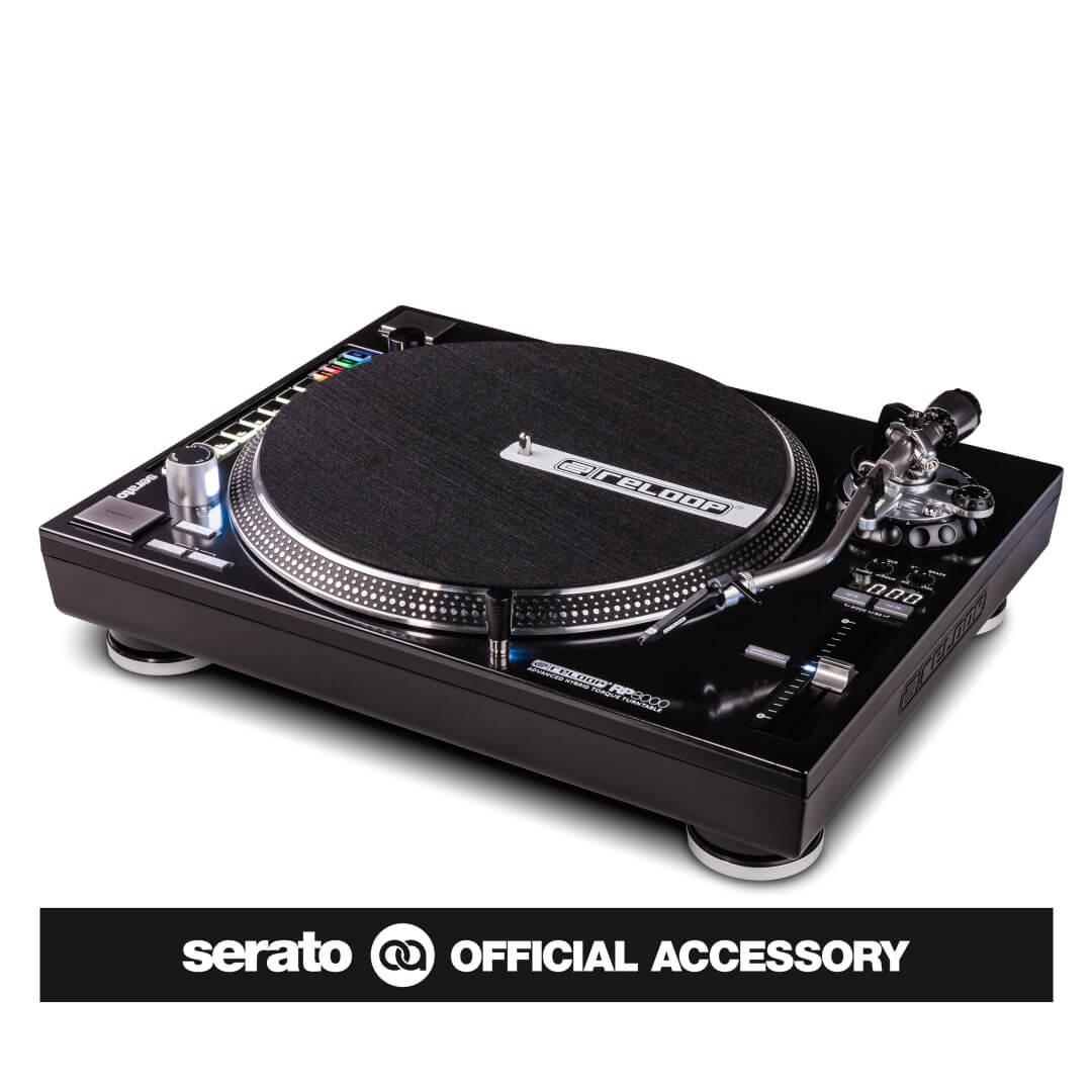 Reloop RP8000 Advanced Hybrid Torque Digital DJ Turntable With Midi