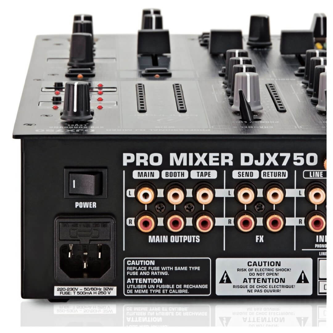 Behringer DJX750 Professional 5-Channel DJ Mixer With Advanced Digital