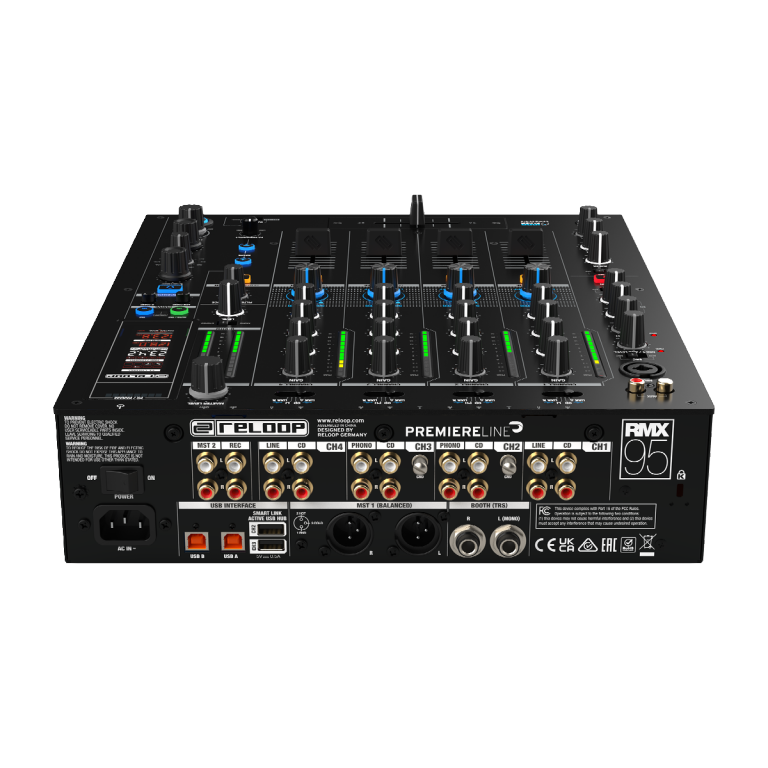 Reloop RMX-95 Professional Digital Club Mixer With 24-Bit Dual Interface - Image 3
