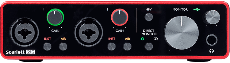 SCARLETT 2i2 3rd Gen USB Audio Interface available - HyTek Electronics