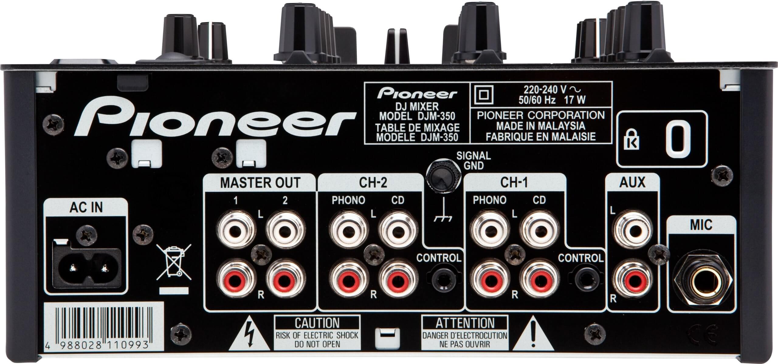 Pioneeer Djm 350 Dj Mixer Hytek Electronics