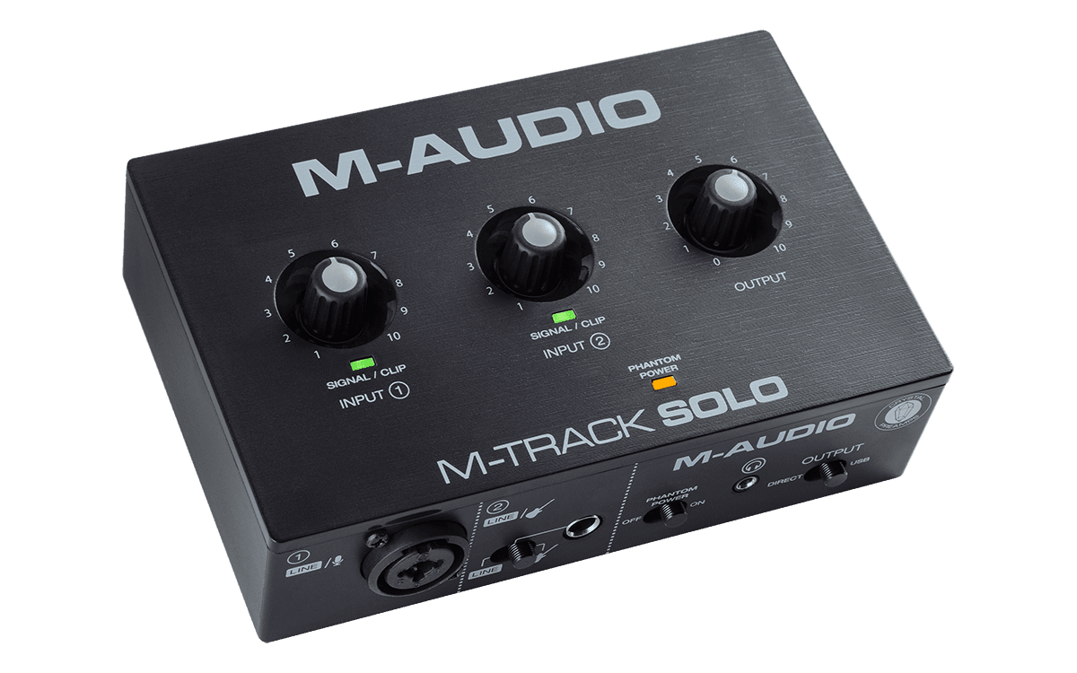 M-Track Solo - Interfaces USB - Cartes Son et Interfaces audio - Home Studio