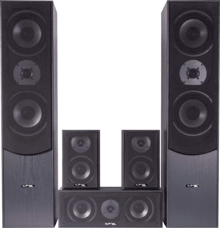 E1004BL 5.0 Home Speaker System By LTC Available HyTek Electronics
