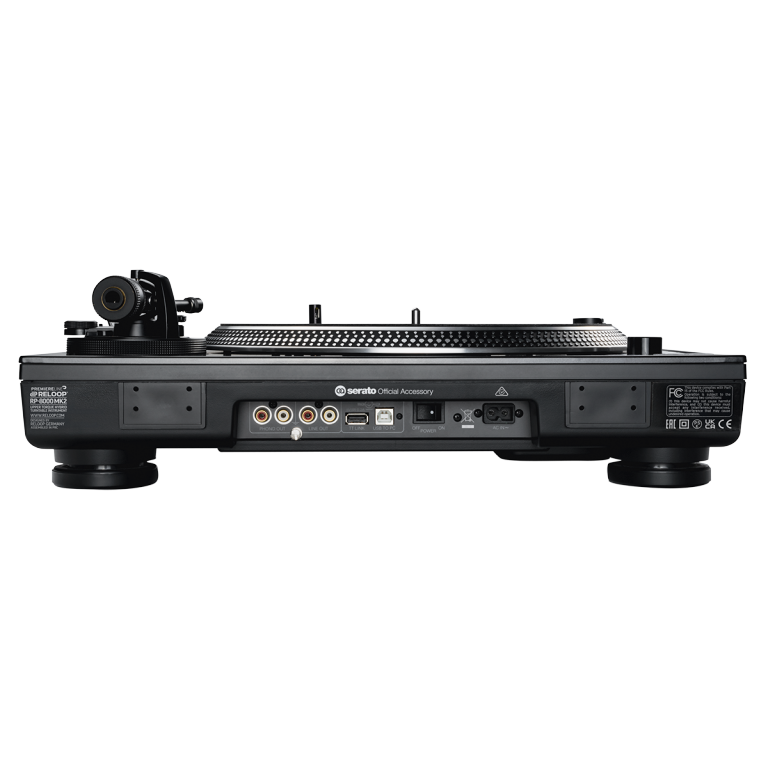 Reloop RP-8000 MK2 Professional Upper-Torque Hybrid DJ Turntable Instrument - Image 3
