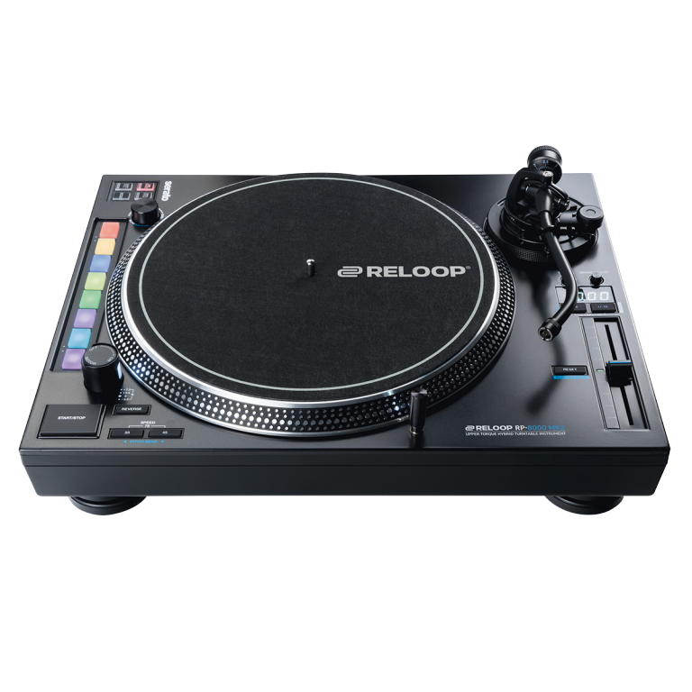 Reloop RP-8000 MK2 Professional Upper-Torque Hybrid DJ Turntable Instrument - Image 4