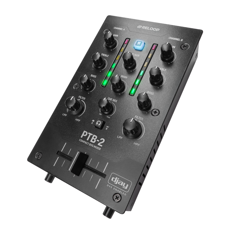 Reloop PTB-2 Portable 2+1 Channel DJ Mixer With DVS & Bluetooth Interface - Image 13