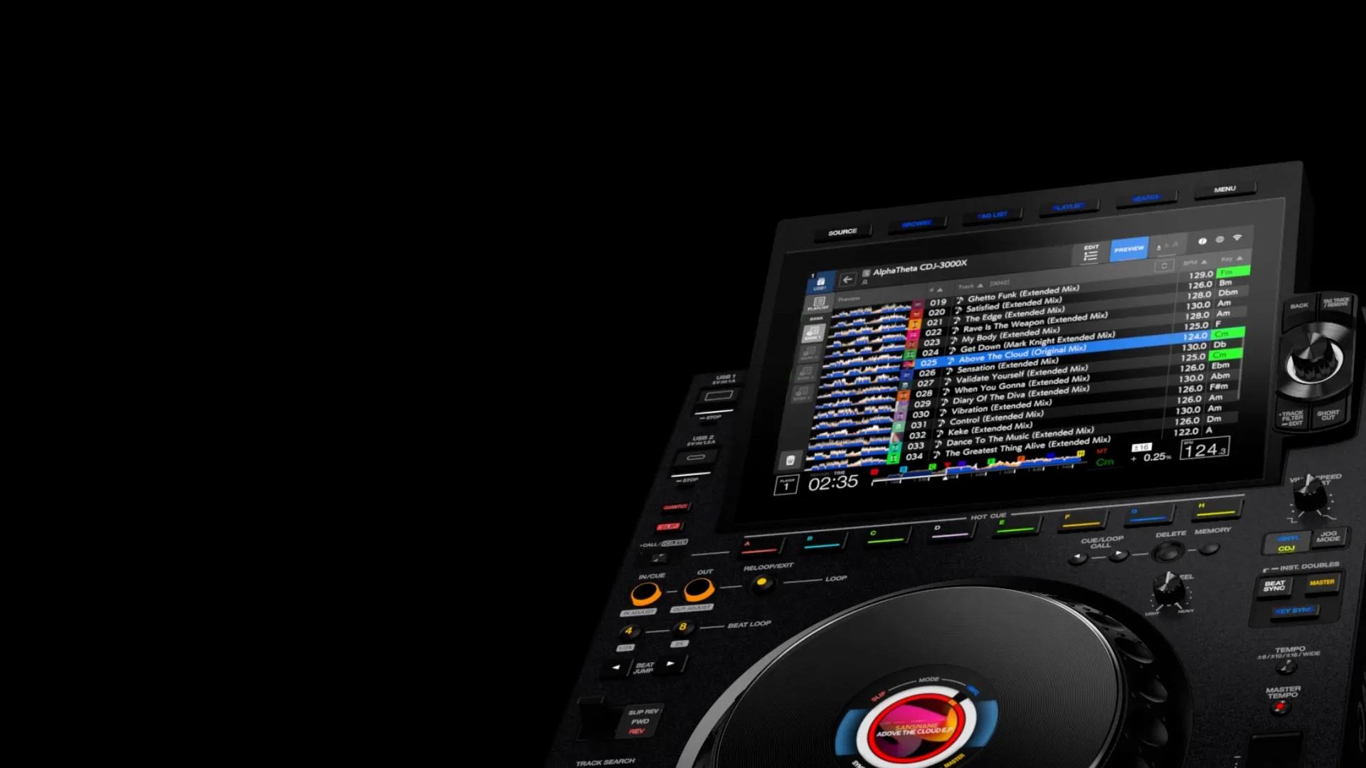 AlphaTheta CDJ-3000X Professional DJ Multi Player - Image 6