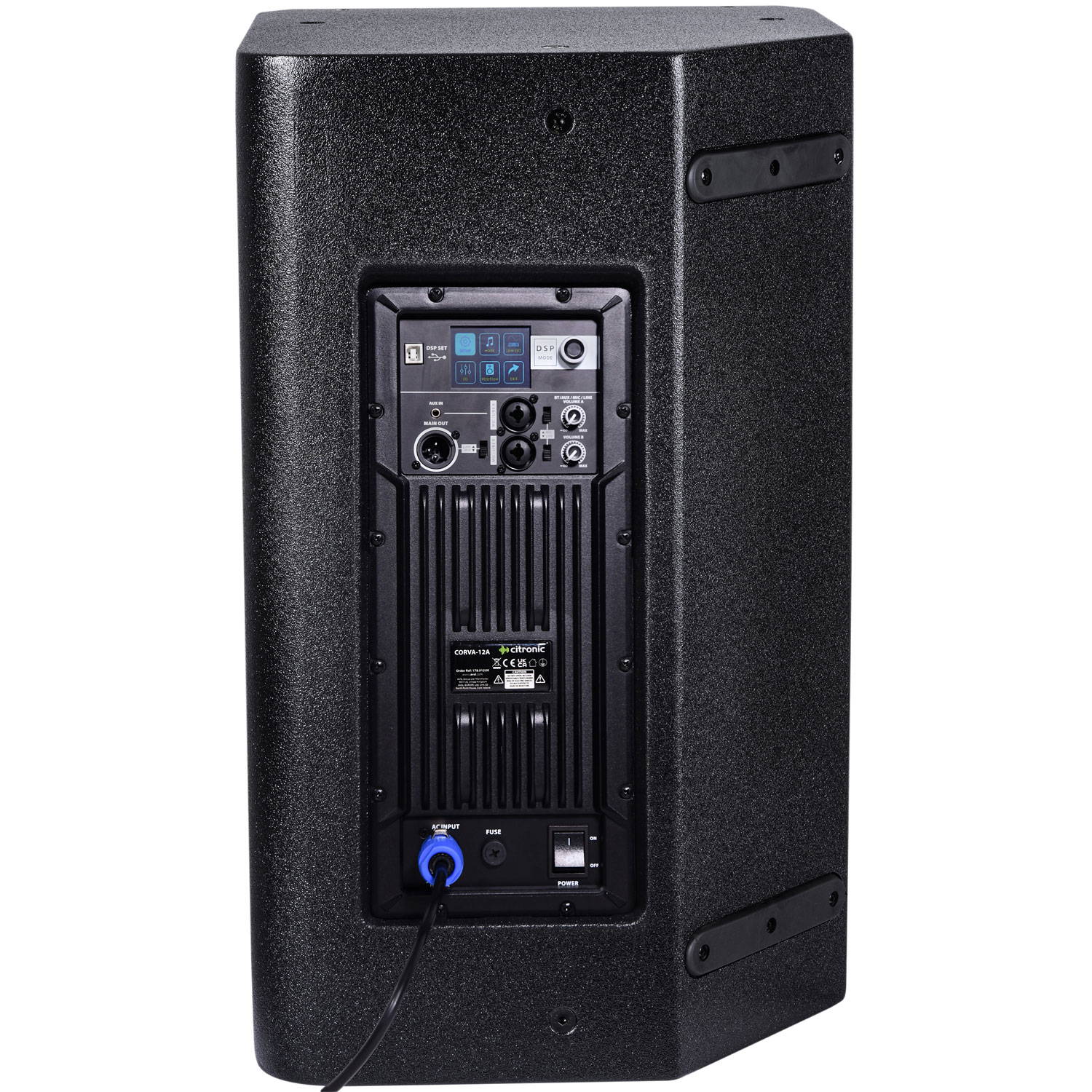 Citronic CORVA 12A (178.912) 12" 700W RMS High Power Active PA Cabinet - Image 3