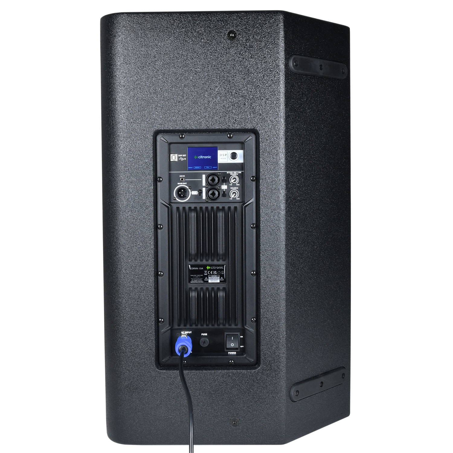 Citronic CORVA 15A (178.915) 15" 900W RMS High Power Active PA Cabinet - Image 3