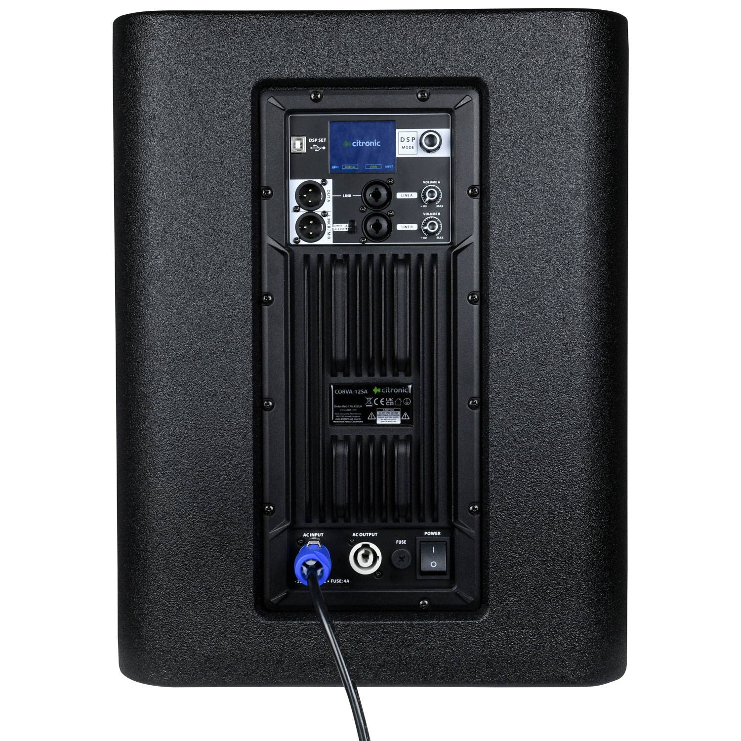 Citronic CORVA 12SA (178.922) 12" 700W RMS High Power Active Subwoofer Cabinet - Image 3